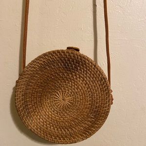 Handmade rattan body bags from the Philippines perfect for everyday use.